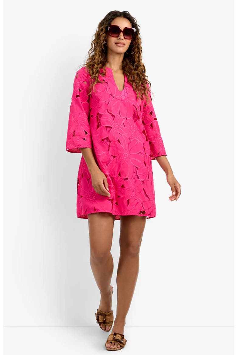 Mangrove Dress, Main, color, Peninsula Pink