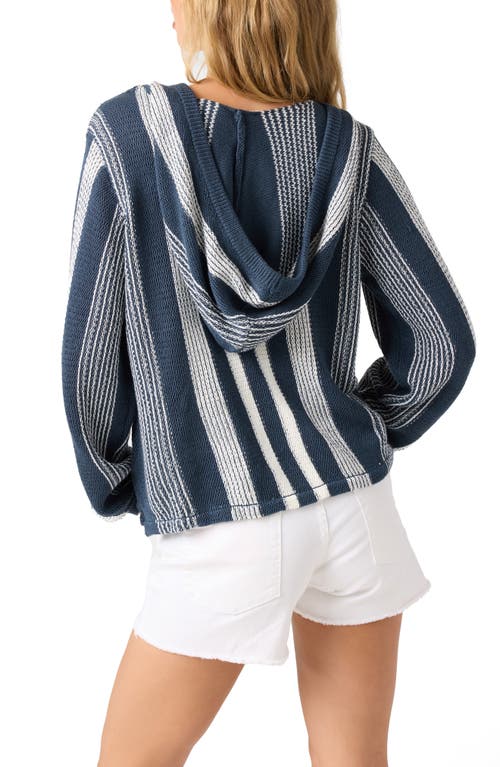 O'neill Catamaran Stripe Hoodie In Blue