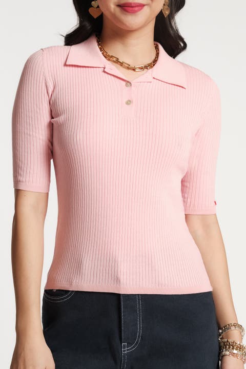 Krissy Polo Rib Knit