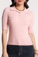 Frances Valentine Krissy Polo Rib Knit