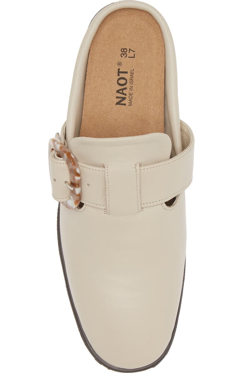 Naot Choice Mule, Alternate, color, Soft Ivory Leather