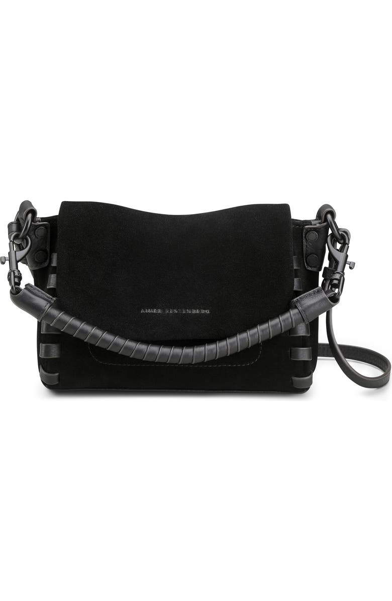 AIMEE Mini Zen Leather Crossbody Bag, Main, color,