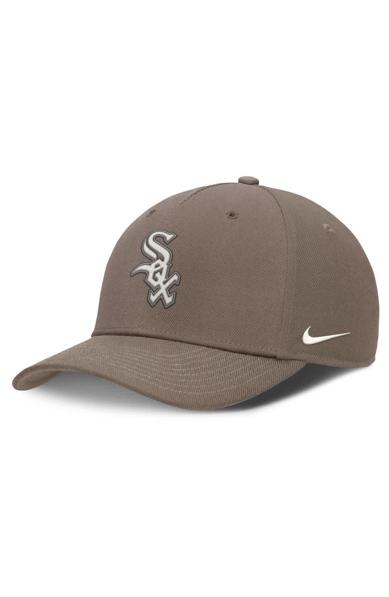 Nike Men's Nike Brown Chicago White Sox Rise Performance Adjustable Hat, Main, color, Brown