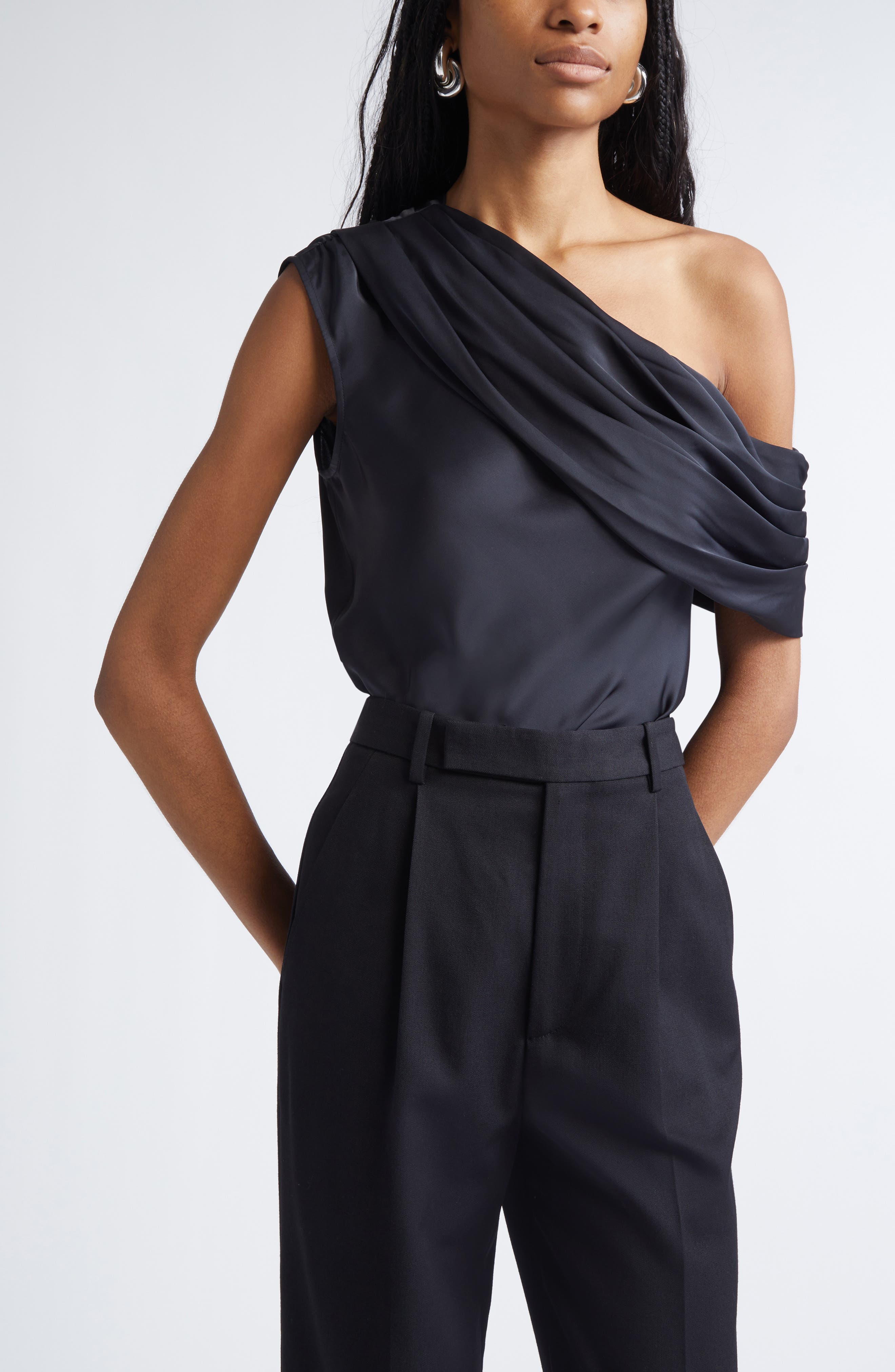 Sol Asymmetric Sleeveless Top