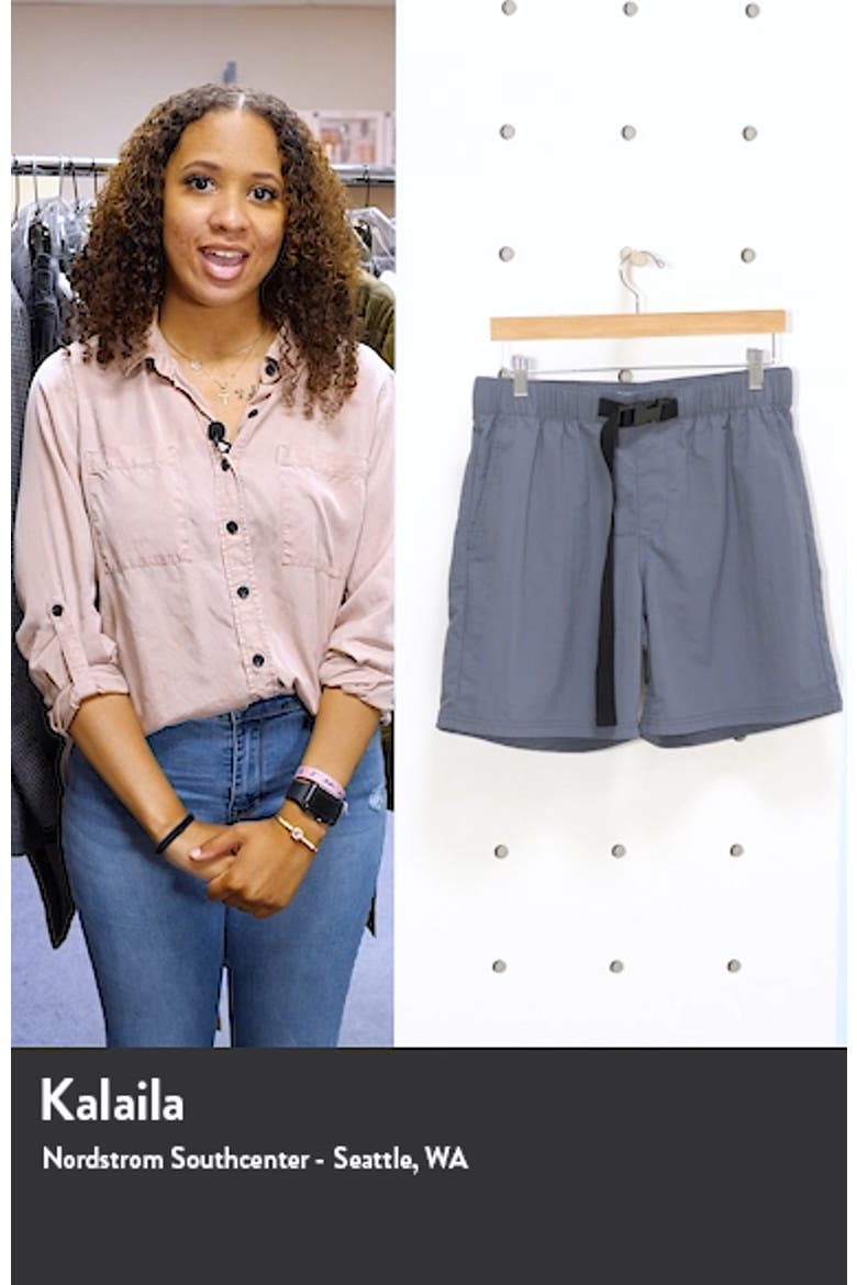 Men's Belted Nylon Shorts video