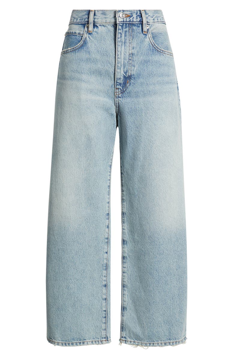 FRAME The Bow Crop Jeans, Alternate, color, Coastal