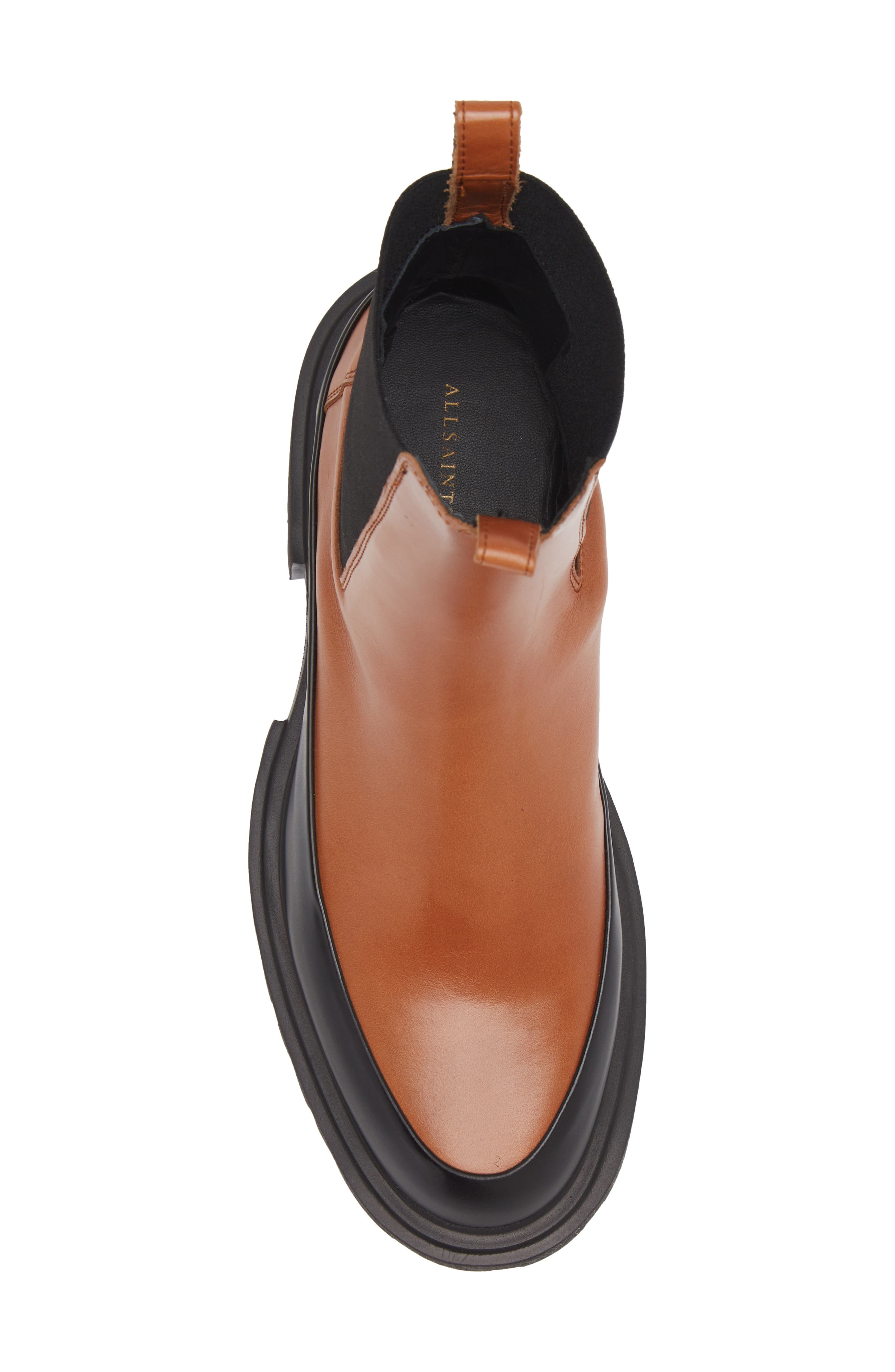 AllSaints Harlee Lug Sole Chelsea Boot, Alternate, color, 