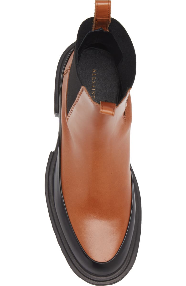 AllSaints Harlee Lug Sole Chelsea Boot, Alternate, color,