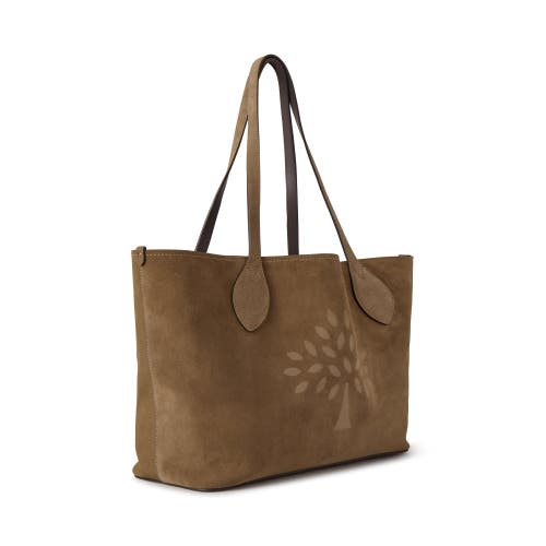 MULBERRY MULBERRY SUEDE TREE TOTE