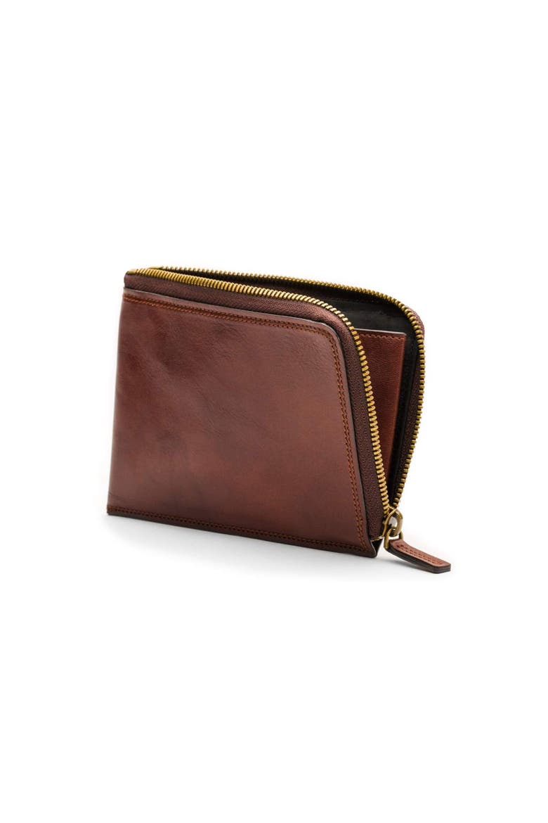 Dolce Zip Passport/travel Documents, Main, color, DARK BROWN