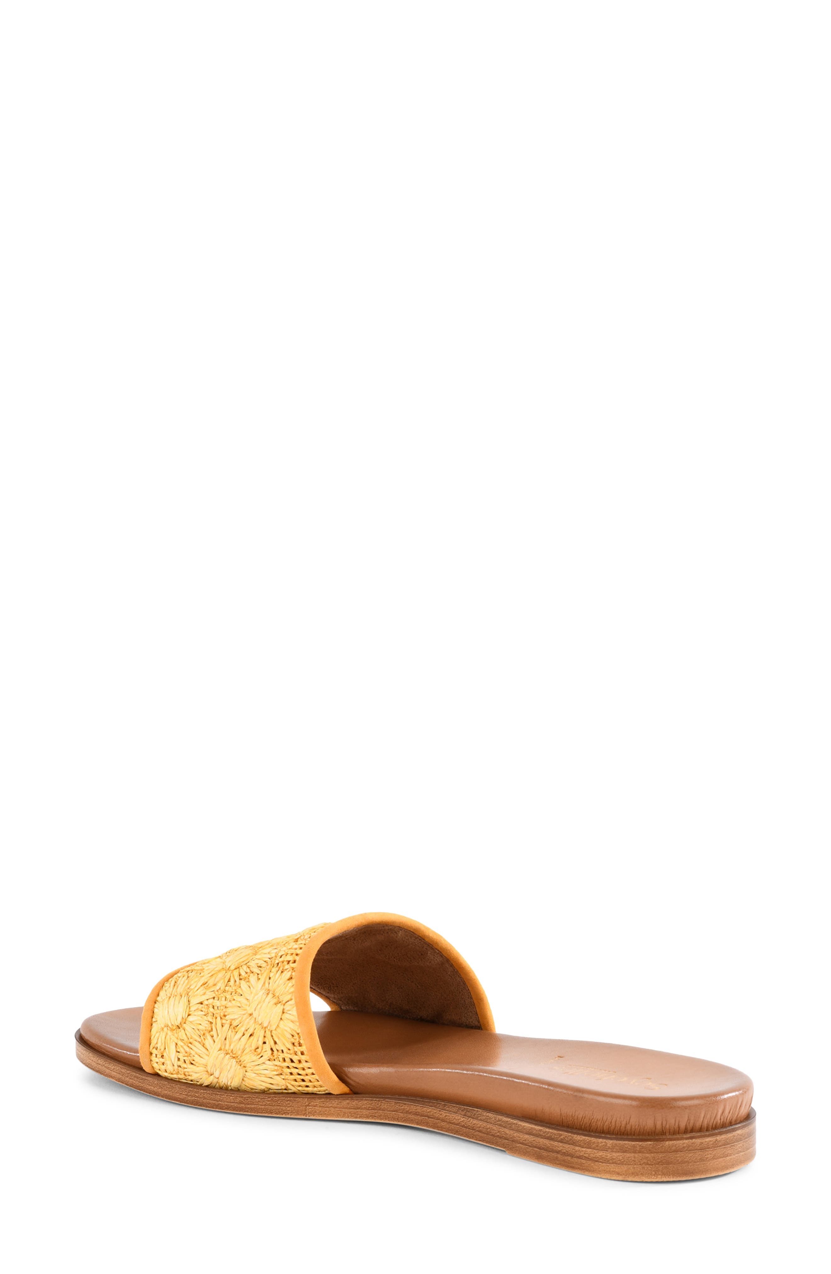 Dakota Slide Sandal, Alternate, color, YELLOW