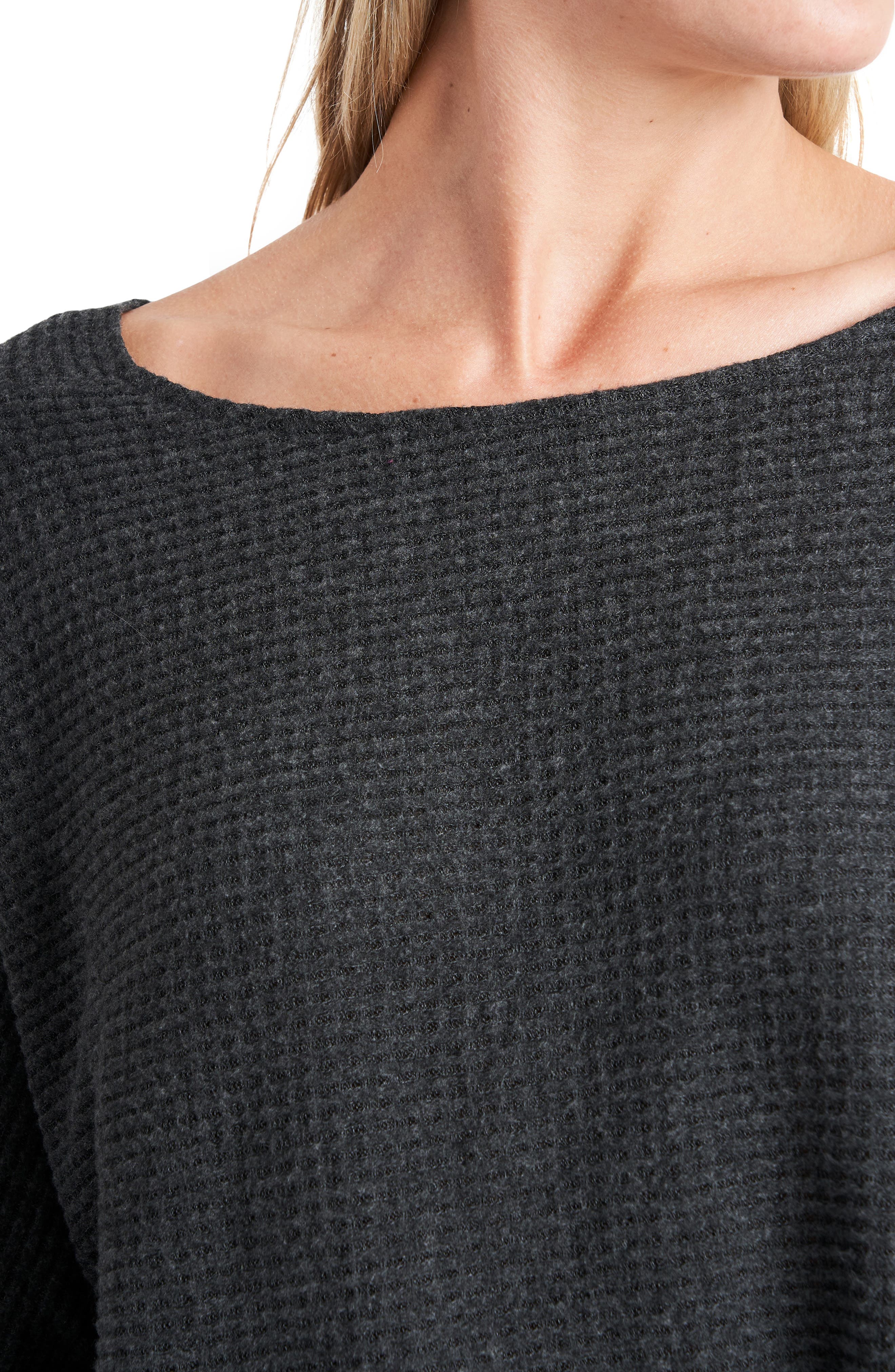 1.STATE Knot Back Waffle Knit Top (Women) | Nordstromrack