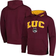 COLOSSEUM Men's Colosseum Maroon Loyola Chicago Ramblers Isle Pullover Hoodie