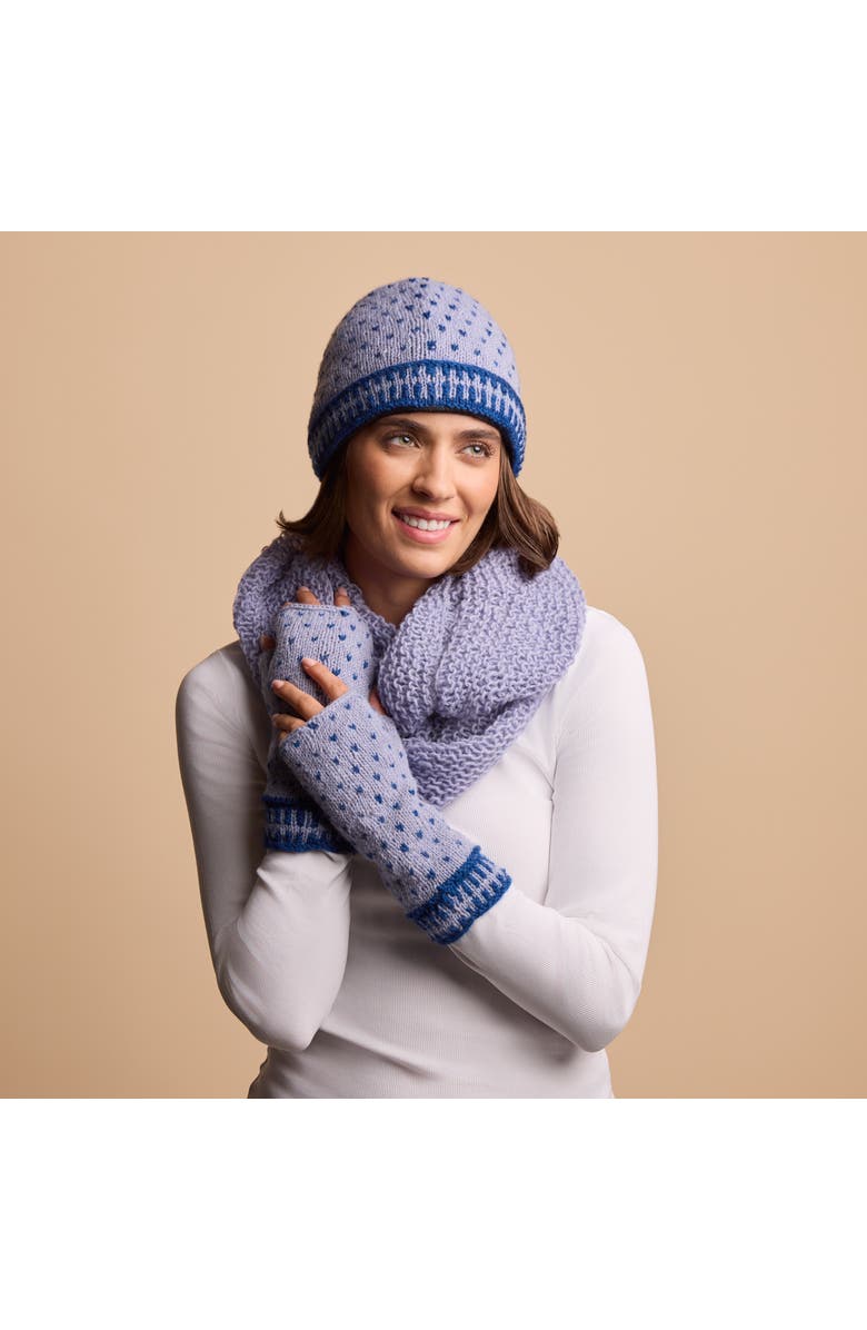 Feelgoodz Women's Artisan Hand-Knit Appalachian Cap, Alternate, color, Dove