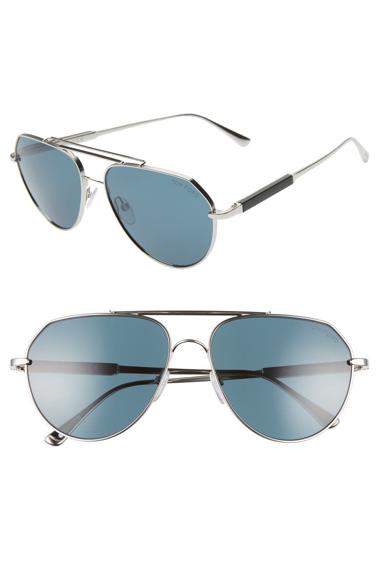 TOM FORD Andes 61mm Aviator Sunglasses | Nordstrom