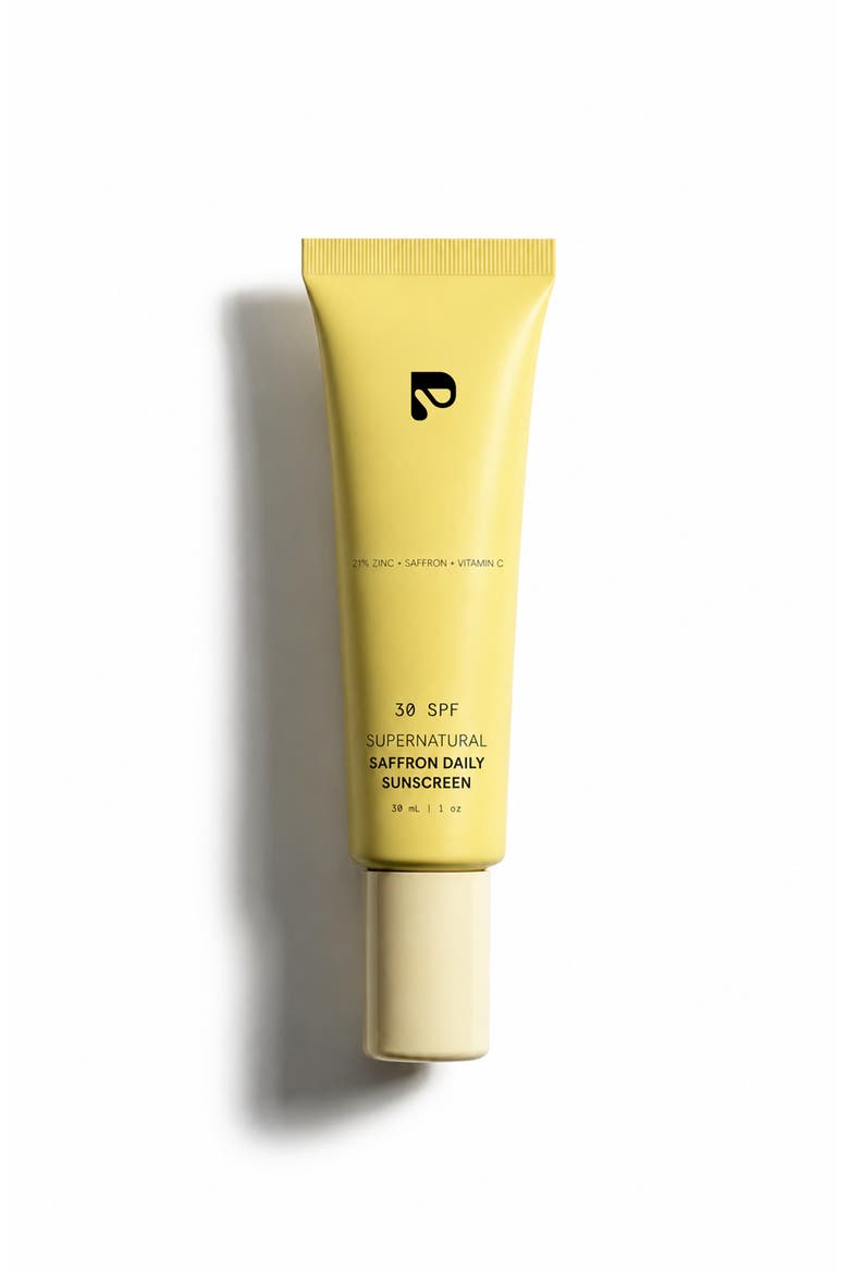 Saffron Daily Sunscreen SPF 30, Main, color, No Color