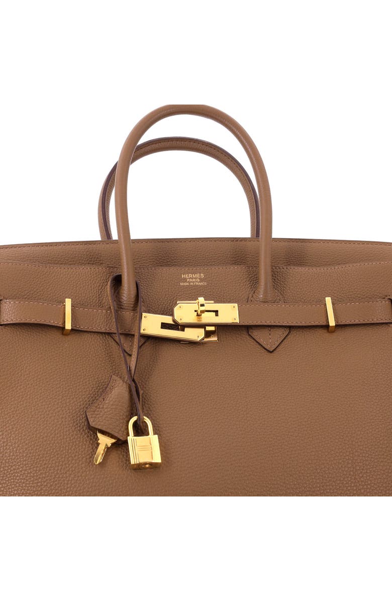Pre-Owned Hermes Birkin Handbag Brown Togo with Gold Hardware 35, Alternate, color, Alezan