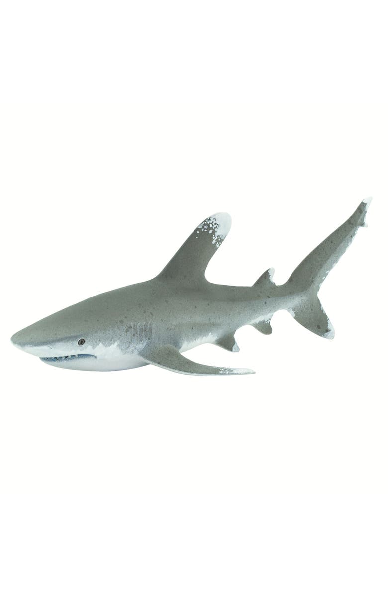 Safari Ltd. Oceanic Whitetip Shark Kids Toy Figure, Alternate, color, NO COLOR