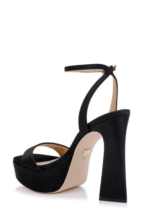 Badgley Mischka Collection Caia Ankle Strap Platform Sandal