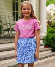 Lands' End Girls Smocked Skort
