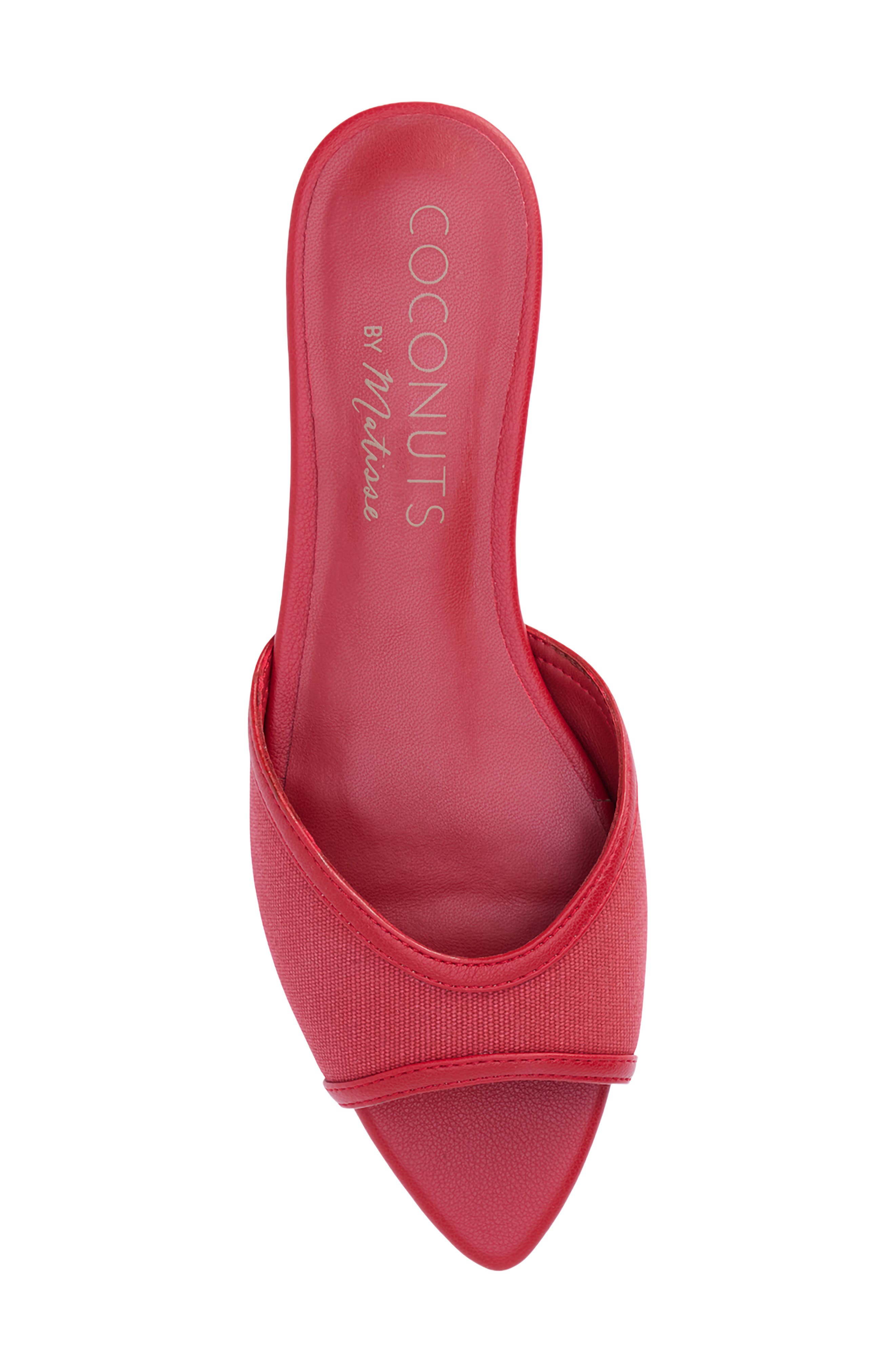 Jess Slide Sandal, Alternate, color, RED