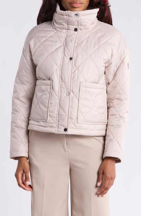 Short Boxy Quilted Jacket