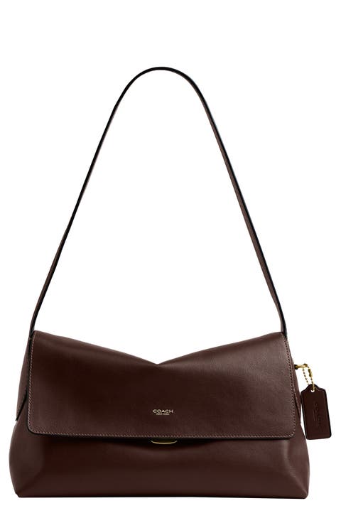 Chelsea 30 Natural Grain Leather Shoulder Bag