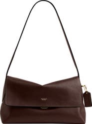 COACH Chelsea 30 Natural Grain Leather Shoulder Bag