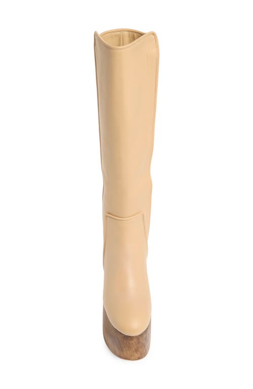 Cult Gaia Willow Boot In Sand