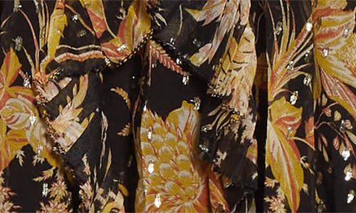 Ulla Johnson Signe Floral Silk Blend Dress In Multi