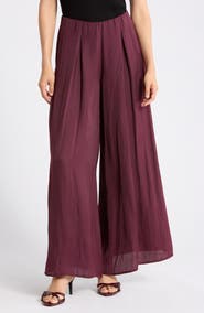 Gemma + Jane Pleated Wide Leg Pants