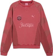 PUMA x KidSuper MCFC Embroidered Cotton Graphic Sweatshirt