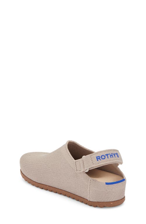 Rothys Rothy's The Kids' Clog In Gray