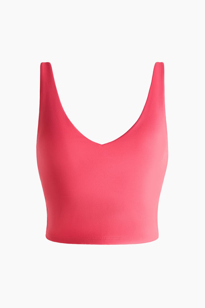 Integral-bra Sports Top With Sculptmove, Alternate, color, Watermelon