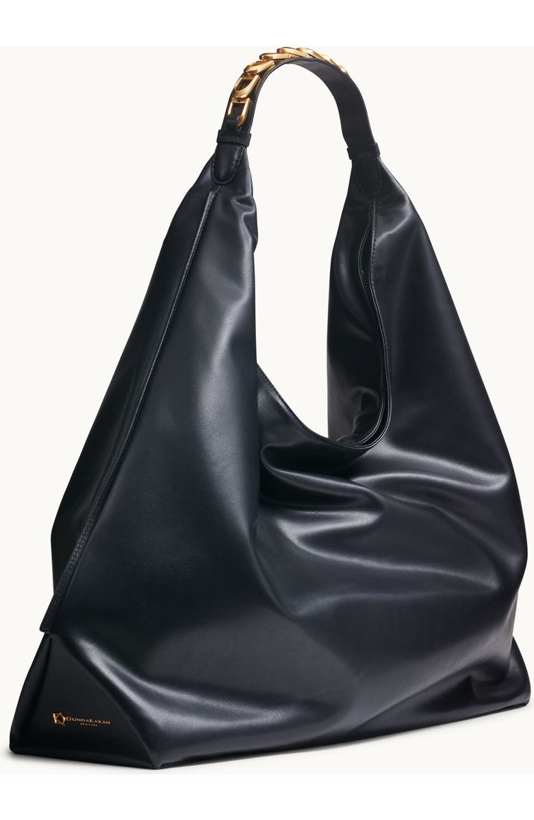 Donna Karan New York Bellmore Large Hobo, Alternate, color, Blk/Gold