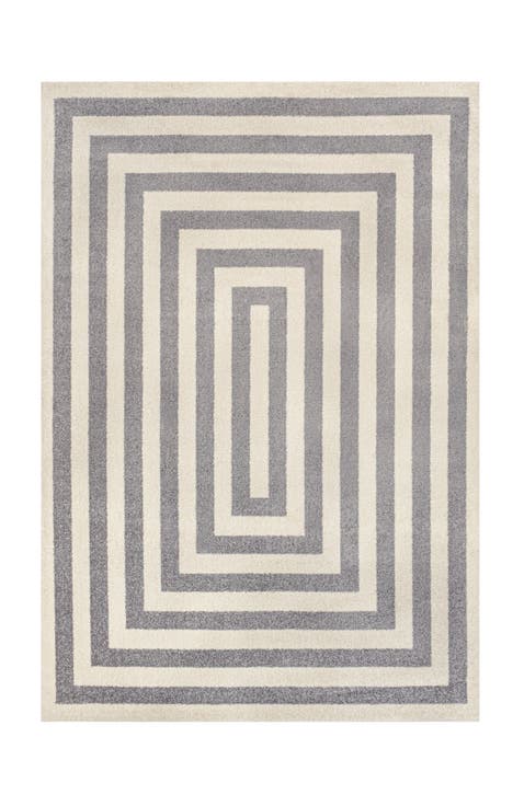 Bandol Modern Classic Mitre Stripe Area Rug