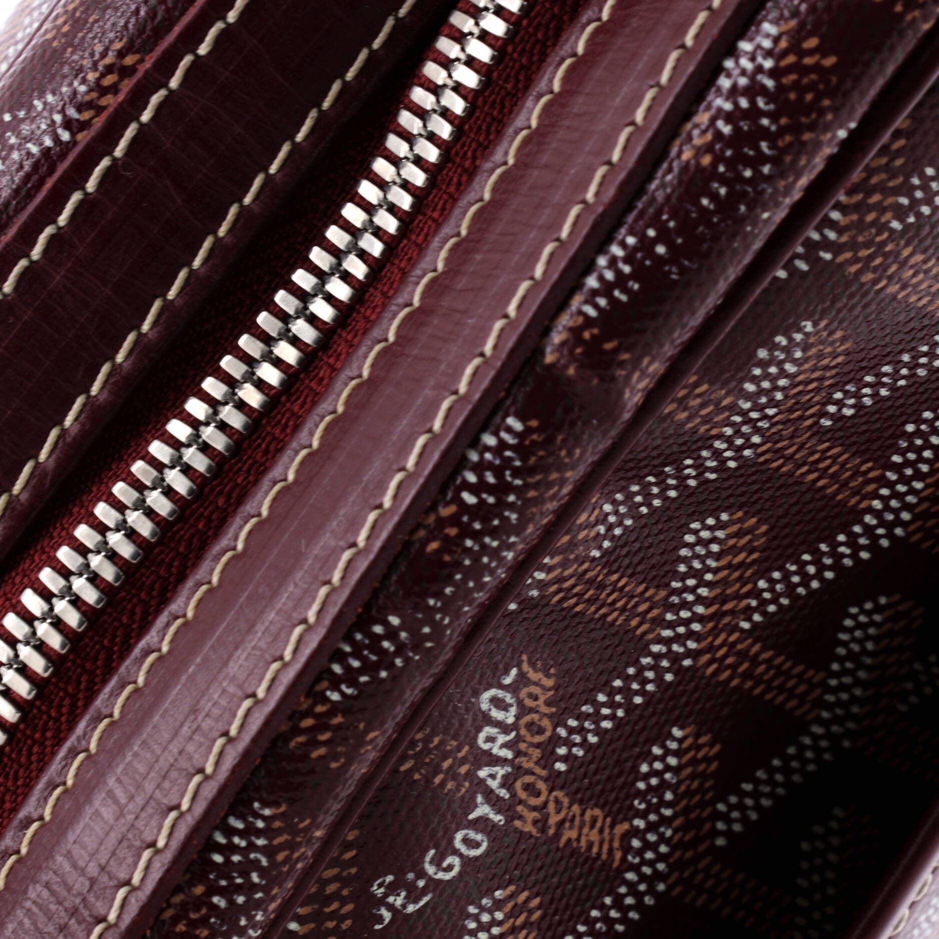 Pre-Owned Goyard Cap Vert Bag Coated Canvas, Alternate, color, 