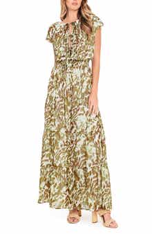 Printed Wide Leg Jumpsuit