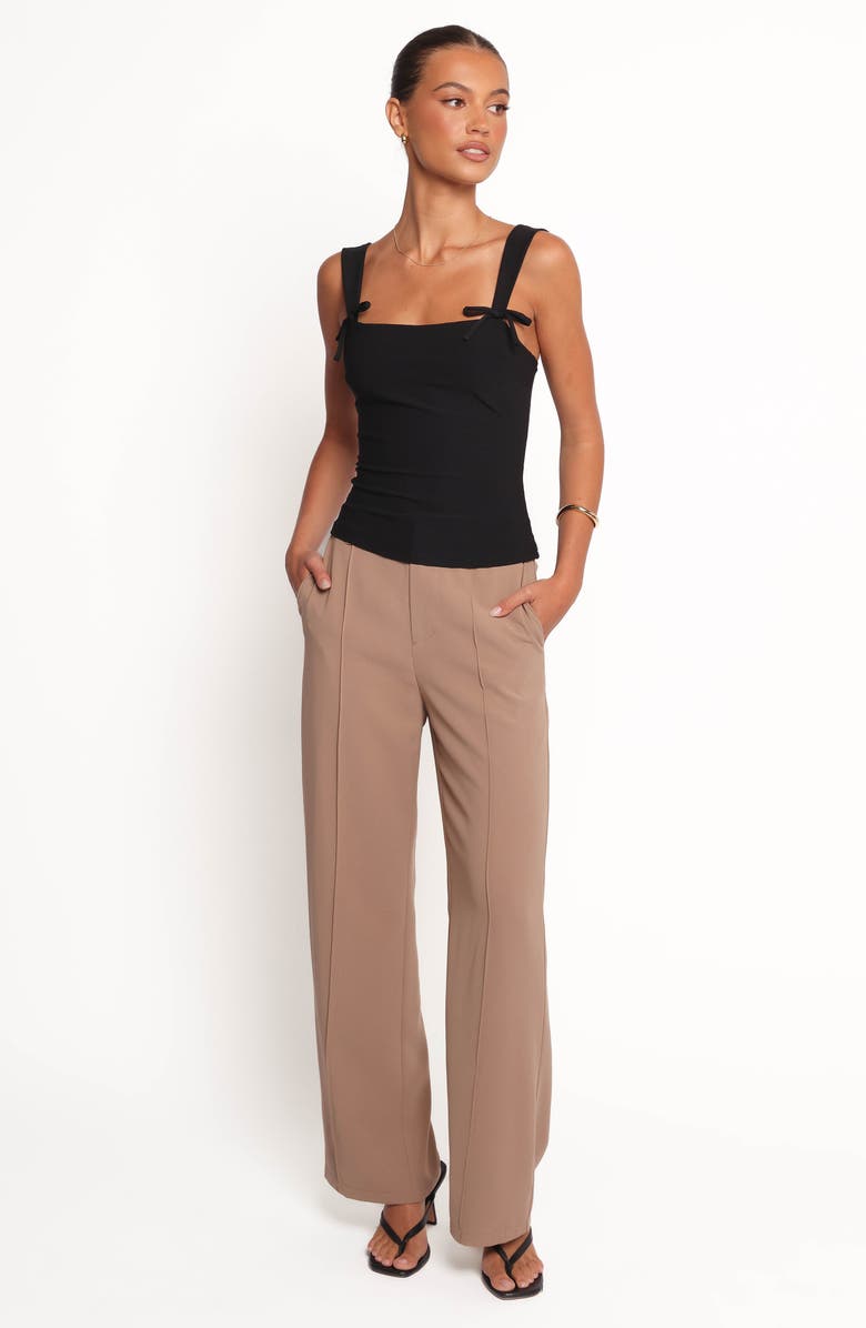 Petal & Pup Marley Bow Tank Top, Alternate, color, Black