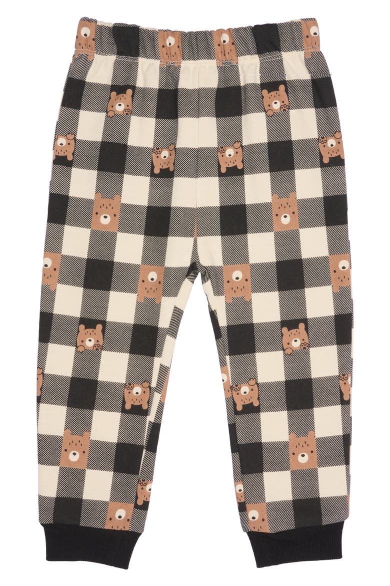 Kids' Sweatshirt & Joggers Set, Alternate, color, OFF WHITE BEAR