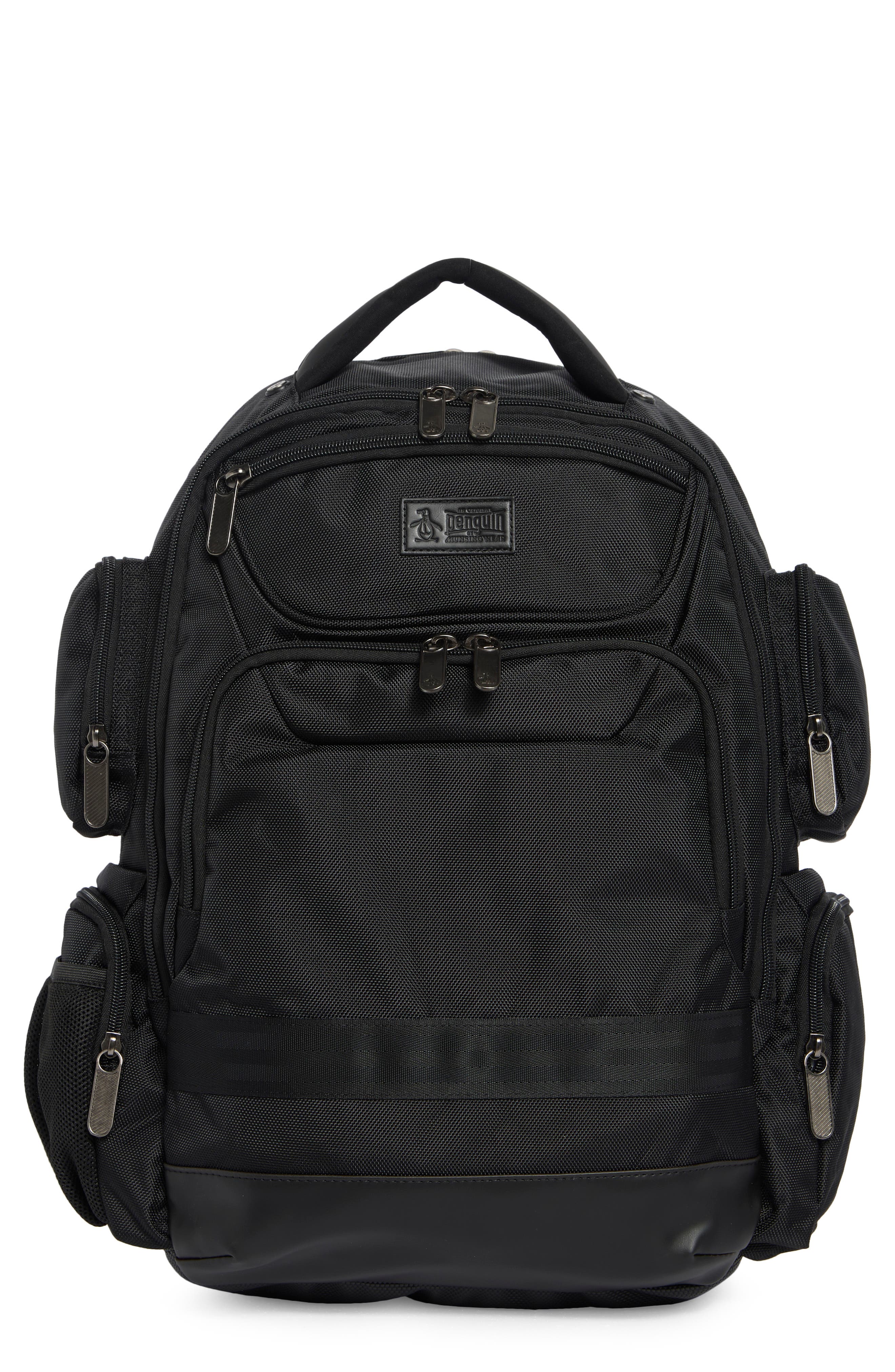 Original Penguin Luca Zip Pocket Backpack