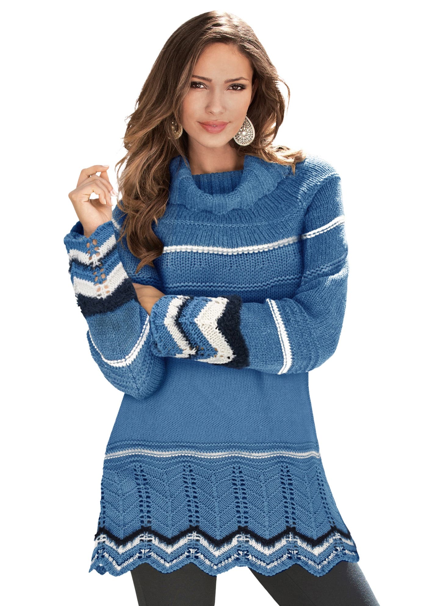 DUSTY INDIGO STRIPE