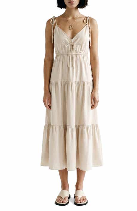 Athena Tiered Midi Dress