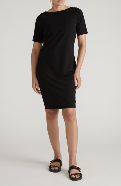 Belle Breton Stripe Cotton Jersey Dress