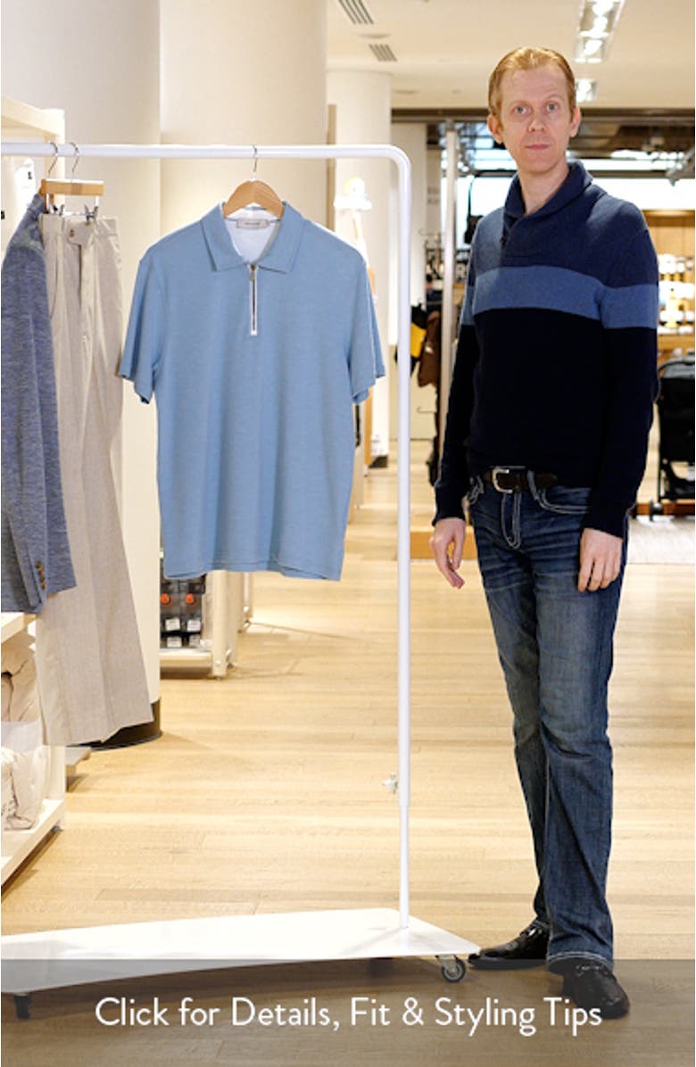 Quarter Zip Polo, sales video thumbnail