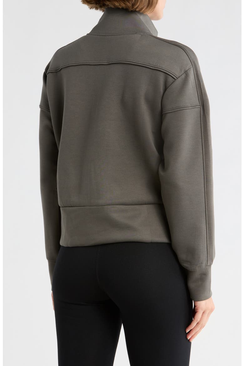 Archaeo Performance Scuba Knit Top, Alternate, color, MINK SOLID