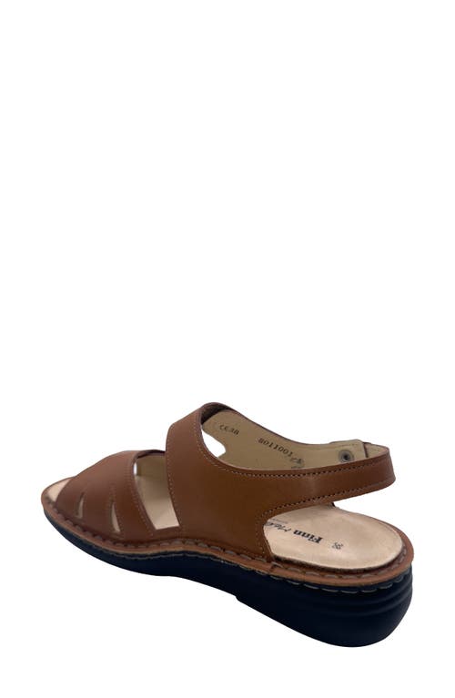 Finn Comfort Barbuda Sandal In Saddle