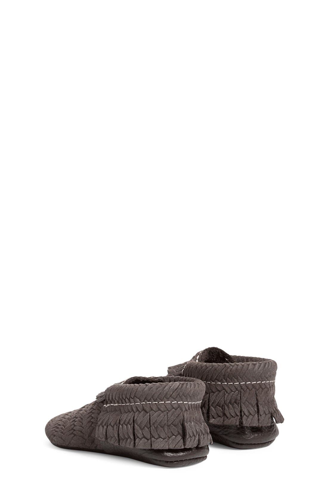 Freshly Picked 'Sweater' Woven Leather Moccasin, Alternate, color, 