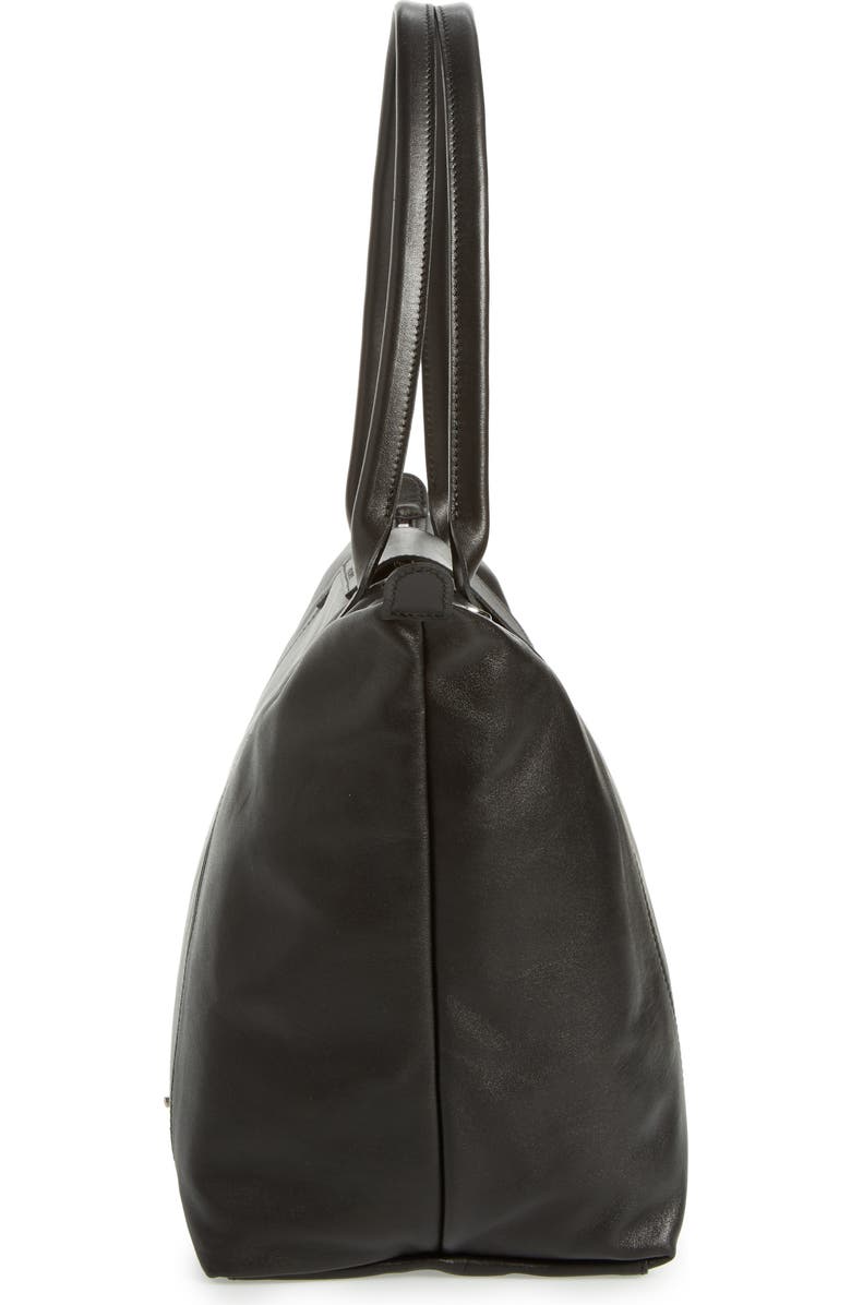 Longchamp Le Pliage Cuir Leather Tote, Alternate, color,