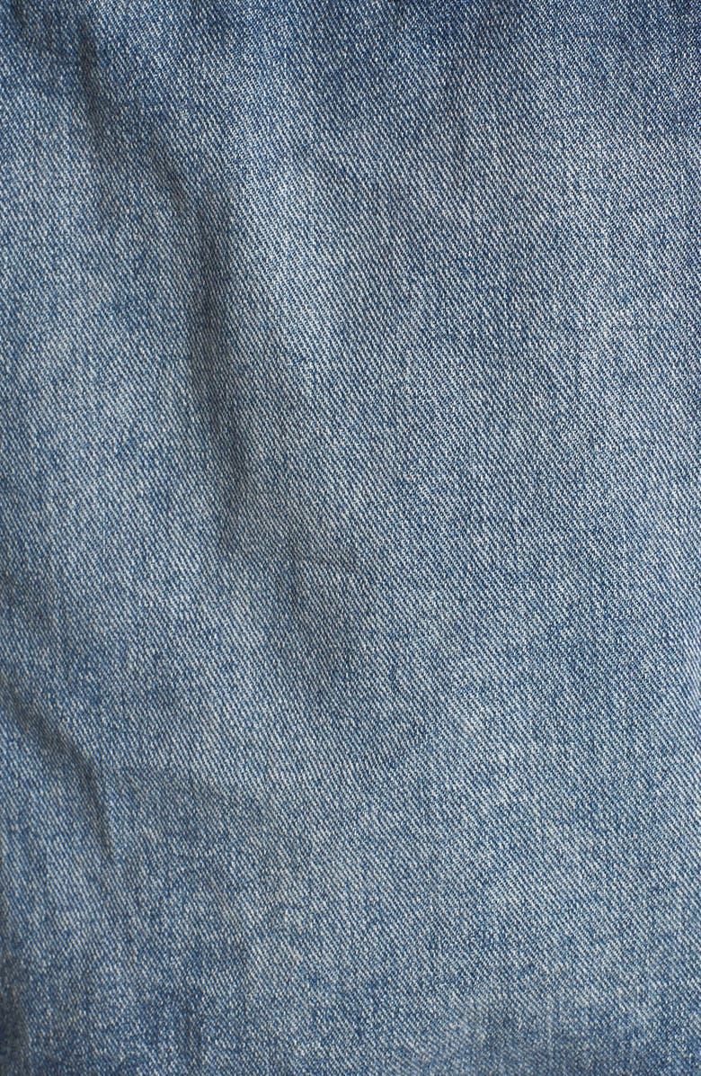 Free People Denim & Knit Jacket, Alternate, color, 
